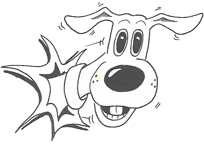 Higgy Pop Pop was a cartoon drawn and created by Karl Jeffery, based on a rebellious dog with a mischievous approach to living a fulfilled life, much to the frustration of his owner.